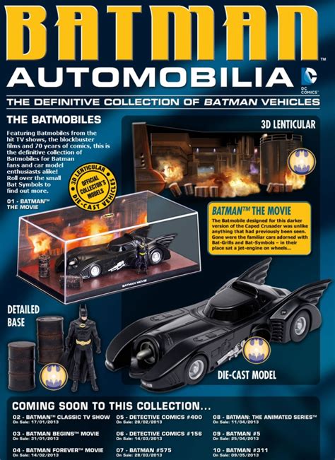 batman eaglemoss|Batman Automobilia Collection Eaglemoss